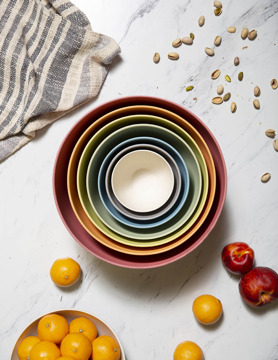 Bamboozle Bamboo Nesting Bowls, 7-Piece Set, Mixed Neutrals, Mixed Desert &  Pastel Colors on Food52